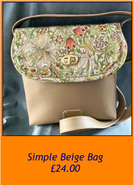 Simple Beige Bag  £24.00