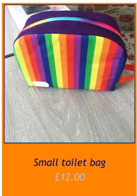 Small toilet bag  £12.00