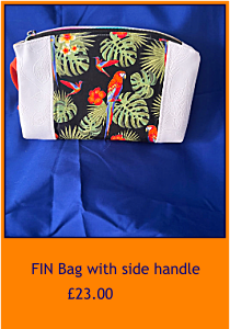FIN Bag with side handle    £23.00