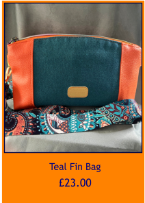 Teal Fin Bag £23.00