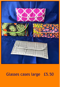 Glasses cases large   £5.50