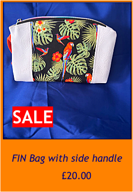 FIN Bag with side handle   £20.00  SALE